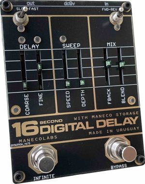 画像2: Maneco Labs SIXTEEN SECONDS DELAY VINTAGE COMPACT pedal　