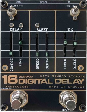 画像3: Maneco Labs SIXTEEN SECONDS DELAY VINTAGE COMPACT pedal　