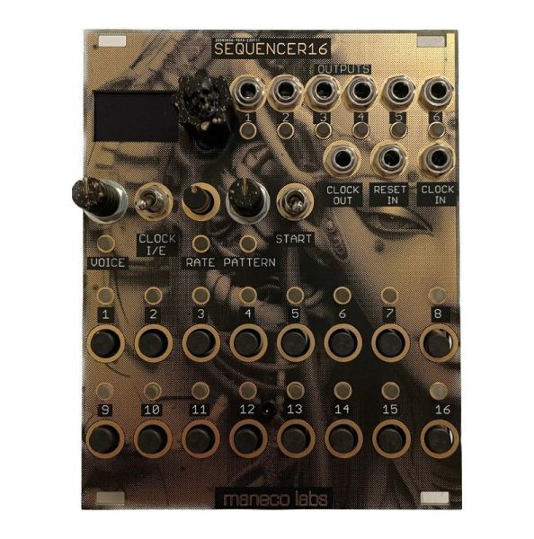 画像1: Maneco Labs SEQUENCER16 (Eurorack)　次回入荷分 (1)