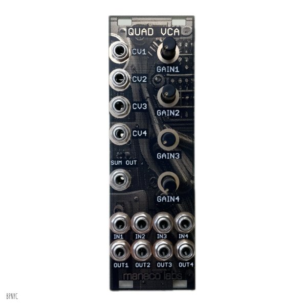 画像1: Maneco Labs QUAD VCA (eurorack)　 (1)