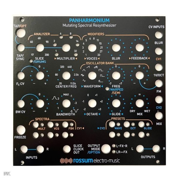 画像1: Rossum Electro-Music Panharmonium Black Faceplate　 (1)