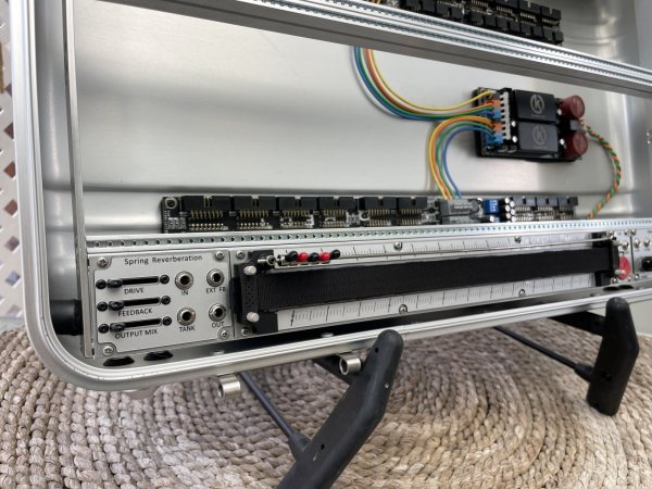 画像15: BPNYC ZERO Halliburton Eurorack Modular Travel Case w/Pulp Logic 1U SILVER　売却済 (15)