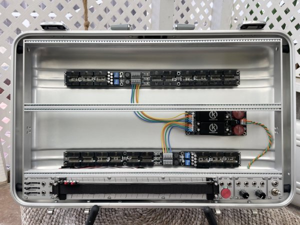 画像19: BPNYC ZERO Halliburton Eurorack Modular Travel Case w/Pulp Logic 1U SILVER　売却済 (19)