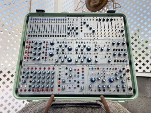 画像6: Buchla Tiptop 200t series with BPNYC ZERO Halliburton Eurorack Modular Travel Case 9U Seafoam Green 売却済