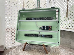 画像11: Buchla Tiptop 200t series with BPNYC ZERO Halliburton Eurorack Modular Travel Case 9U Seafoam Green 売却済