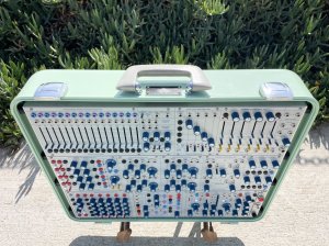 画像3: Buchla Tiptop 200t series with BPNYC ZERO Halliburton Eurorack Modular Travel Case 9U Seafoam Green 売却済