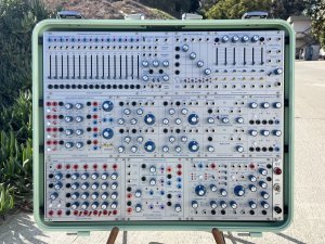 画像4: Buchla Tiptop 200t series with BPNYC ZERO Halliburton Eurorack Modular Travel Case 9U Seafoam Green 売却済