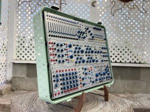 画像5: Buchla Tiptop 200t series with BPNYC ZERO Halliburton Eurorack Modular Travel Case 9U Seafoam Green 売却済