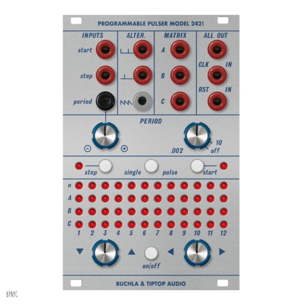 画像1: Buchla & Tiptop Audio Programmable Pulser Model 242t　 (1)
