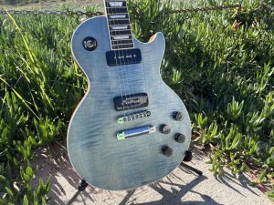 画像5: 2018 Gibson Les Paul classic player plus Satin Ocean Blue 売却済