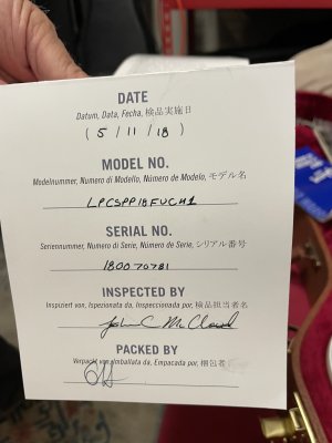 画像12: 2018 Gibson Les Paul classic player plus Satin Ocean Blue 売却済