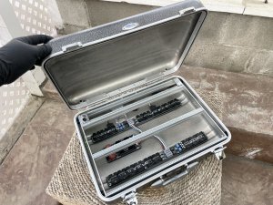 画像10: BPNYC ZERO Halliburton Eurorack Modular Travel Case 7U 82hp Black textured