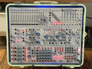 画像16: Buchla Tiptop 200t series with BPNYC ZERO Halliburton Eurorack Modular Travel Case 9U Seafoam Green #2　売却済