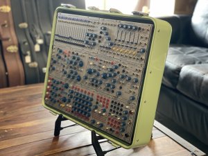 画像10: Buchla Tiptop 200t series with BPNYC ZERO Halliburton Eurorack Modular Travel Case 9U Seafoam Green #2　売却済