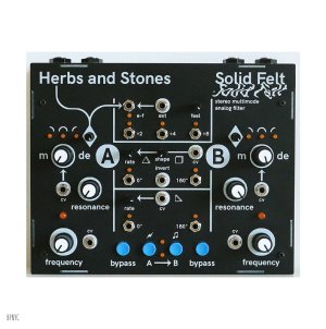 画像1: Herbs and Stones Solid Felt　次回入荷分