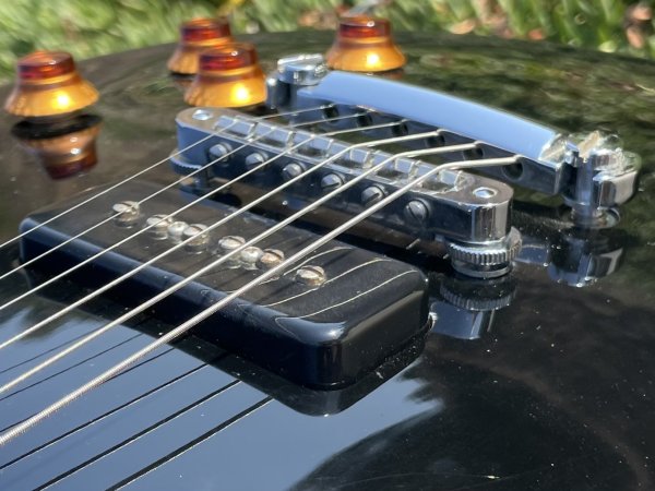 画像15: GIBSON 2011 LES PAUL TRADITIONAL PRO SPLIT COIL P90 EBONY　売却済 (15)