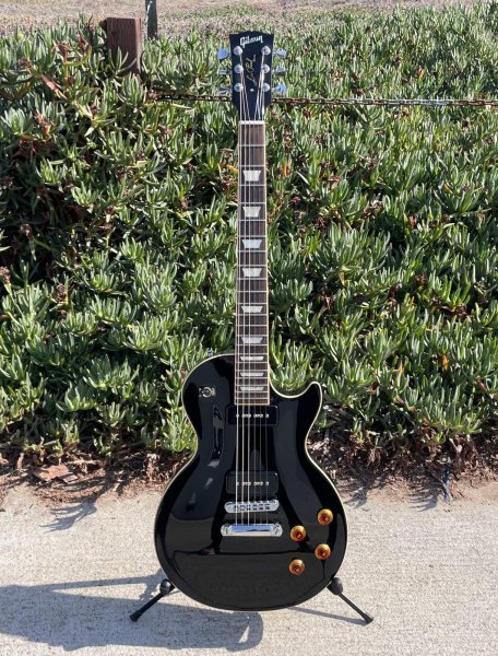 画像2: GIBSON 2011 LES PAUL TRADITIONAL PRO SPLIT COIL P90 EBONY　売却済 (2)