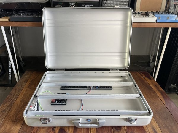 画像14: BPNYC ZERO Centurion Elite Eurorack Modular Travel Case 9U 122HP BIG SLIM (Rare Depth!) (14)