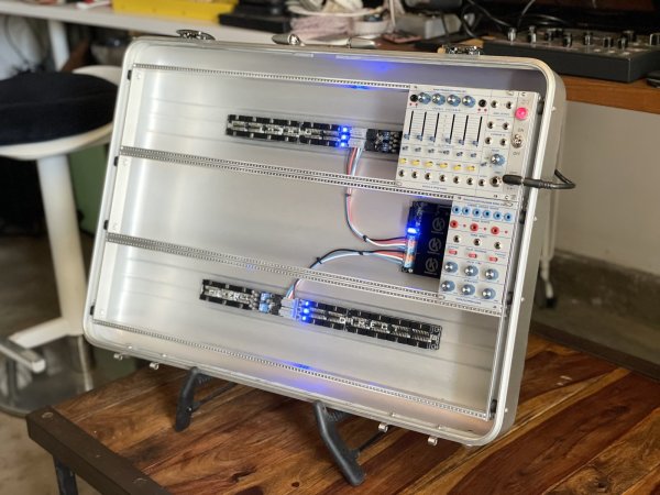 画像17: BPNYC ZERO Centurion Elite Eurorack Modular Travel Case 9U 122HP BIG SLIM (Rare Depth!) (17)