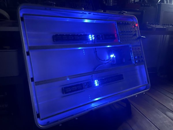 画像23: BPNYC ZERO Centurion Elite Eurorack Modular Travel Case 9U 122HP BIG SLIM (Rare Depth!) (23)