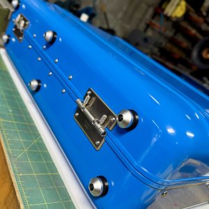 画像6: BPNYC ZERO Centurion Elite Eurorack Modular Travel Case 9U 336HP BLUE　売却済