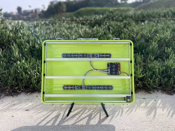 画像14: BPNYC ZERO Centurion Elite Eurorack Modular Travel Case 10U 480HP VERDE LIMON (売却済) (14)