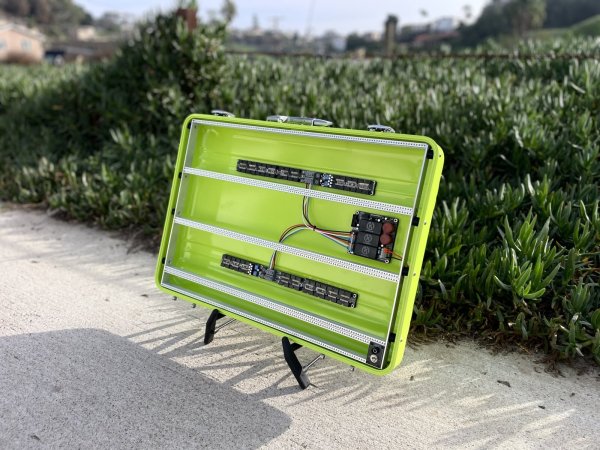 画像13: BPNYC ZERO Centurion Elite Eurorack Modular Travel Case 10U 480HP VERDE LIMON (売却済) (13)