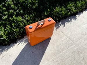 画像19: BPNYC ZERO Halliburton Eurorack Modular Travel Case 9U 96hp "ORANGE"