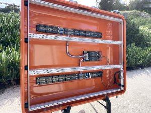 画像5: BPNYC ZERO Halliburton Eurorack Modular Travel Case 9U 96hp "ORANGE"