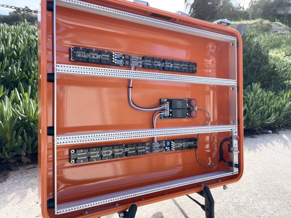 画像5: BPNYC ZERO Halliburton Eurorack Modular Travel Case 9U 96hp "ORANGE" 　売却済 (5)