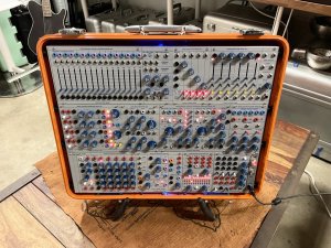 画像3: Buchla Tiptop 200t series with BPNYC ZERO Halliburton Eurorack Modular Travel Case 9U #3 ORANGE