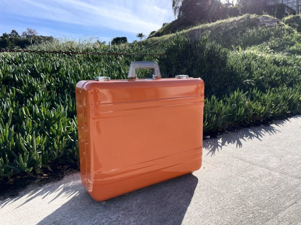 画像14: BPNYC ZERO Halliburton Eurorack Modular Travel Case 9U 96hp "ORANGE" 　売却済 (14)