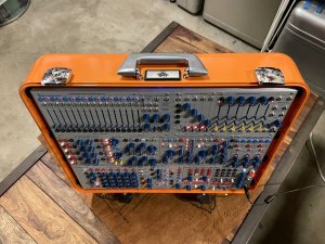 画像4: Buchla Tiptop 200t series with BPNYC ZERO Halliburton Eurorack Modular Travel Case 9U #3 ORANGE
