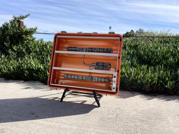 画像12: BPNYC ZERO Halliburton Eurorack Modular Travel Case 9U 96hp "ORANGE" 　売却済 (12)