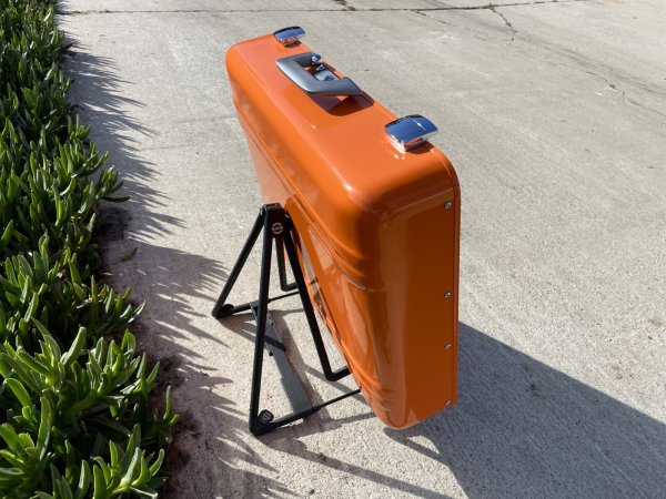 画像9: BPNYC ZERO Halliburton Eurorack Modular Travel Case 9U 96hp "ORANGE" 　売却済 (9)