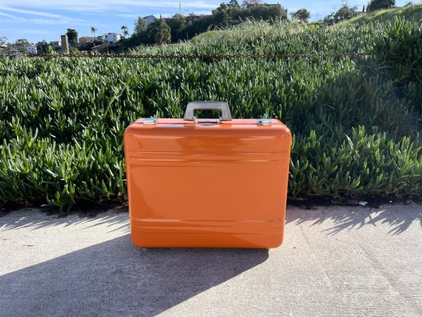 画像13: BPNYC ZERO Halliburton Eurorack Modular Travel Case 9U 96hp "ORANGE" 　売却済 (13)