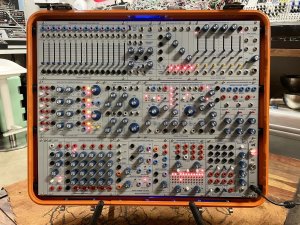 画像2: Buchla Tiptop 200t series with BPNYC ZERO Halliburton Eurorack Modular Travel Case 9U #3 ORANGE