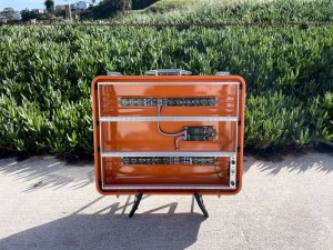 画像11: BPNYC ZERO Halliburton Eurorack Modular Travel Case 9U 96hp "ORANGE"