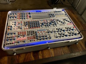 画像16: Buchla Tiptop 200t series with BPNYC ZERO Halliburton Eurorack Modular Travel Case NOS SILVER 122hp 9U