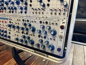画像14: Buchla Tiptop 200t series with BPNYC ZERO Halliburton Eurorack Modular Travel Case NOS SILVER 122hp 9U