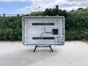 画像3: BPNYC ZERO Halliburton Eurorack Modular Travel Case NOS SILVER 3x122hp 9U