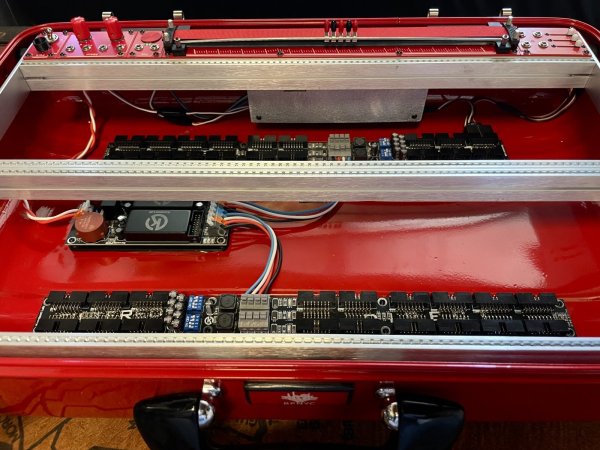 画像2: BPNYC ZERO Halliburton Eurorack Modular Travel Case 7U w/Pulp Logic 1Us "REDRUM"　プリオーダー (2)