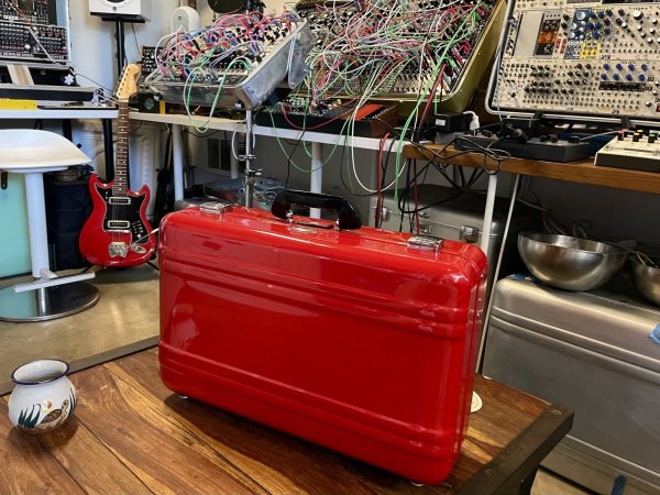 画像17: BPNYC ZERO Halliburton Eurorack Modular Travel Case 7U w/Pulp Logic 1Us "REDRUM"　プリオーダー (17)