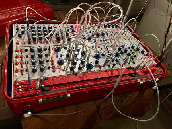 画像13: Buchla Tiptop 200t series with BPNYC ZERO Halliburton Eurorack Modular Travel Case 7U "REDRUM"　売却済 (13)