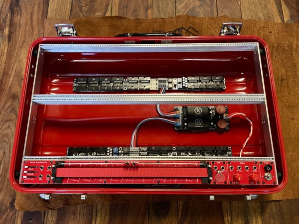 画像7: BPNYC ZERO Halliburton Eurorack Modular Travel Case 7U w/Pulp Logic 1Us "REDRUM"　プリオーダー (7)