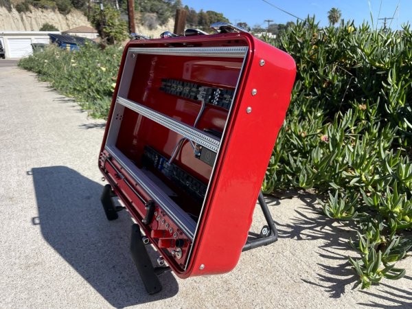 画像3: BPNYC ZERO Halliburton Eurorack Modular Travel Case 7U w/Pulp Logic 1Us "REDRUM"　プリオーダー (3)