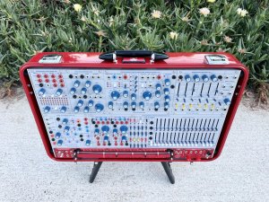 画像3: Buchla Tiptop 200t series with BPNYC ZERO Halliburton Eurorack Modular Travel Case 7U "REDRUM" #2
