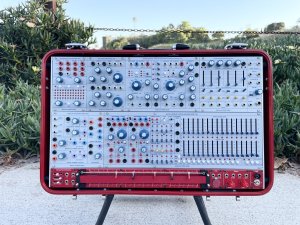 画像1: Buchla Tiptop 200t series with BPNYC ZERO Halliburton Eurorack Modular Travel Case 7U "REDRUM" #2