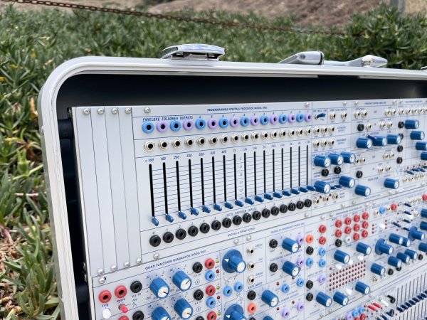 画像9: Buchla Tiptop 200t series with BPNYC ZERO Halliburton Eurorack Modular Travel Case SILVER 122hp 9U w/MARF (9)
