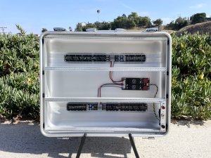 画像1: BPNYC ZERO Halliburton Eurorack Modular Travel Case NOS SILVER 96hp 9U